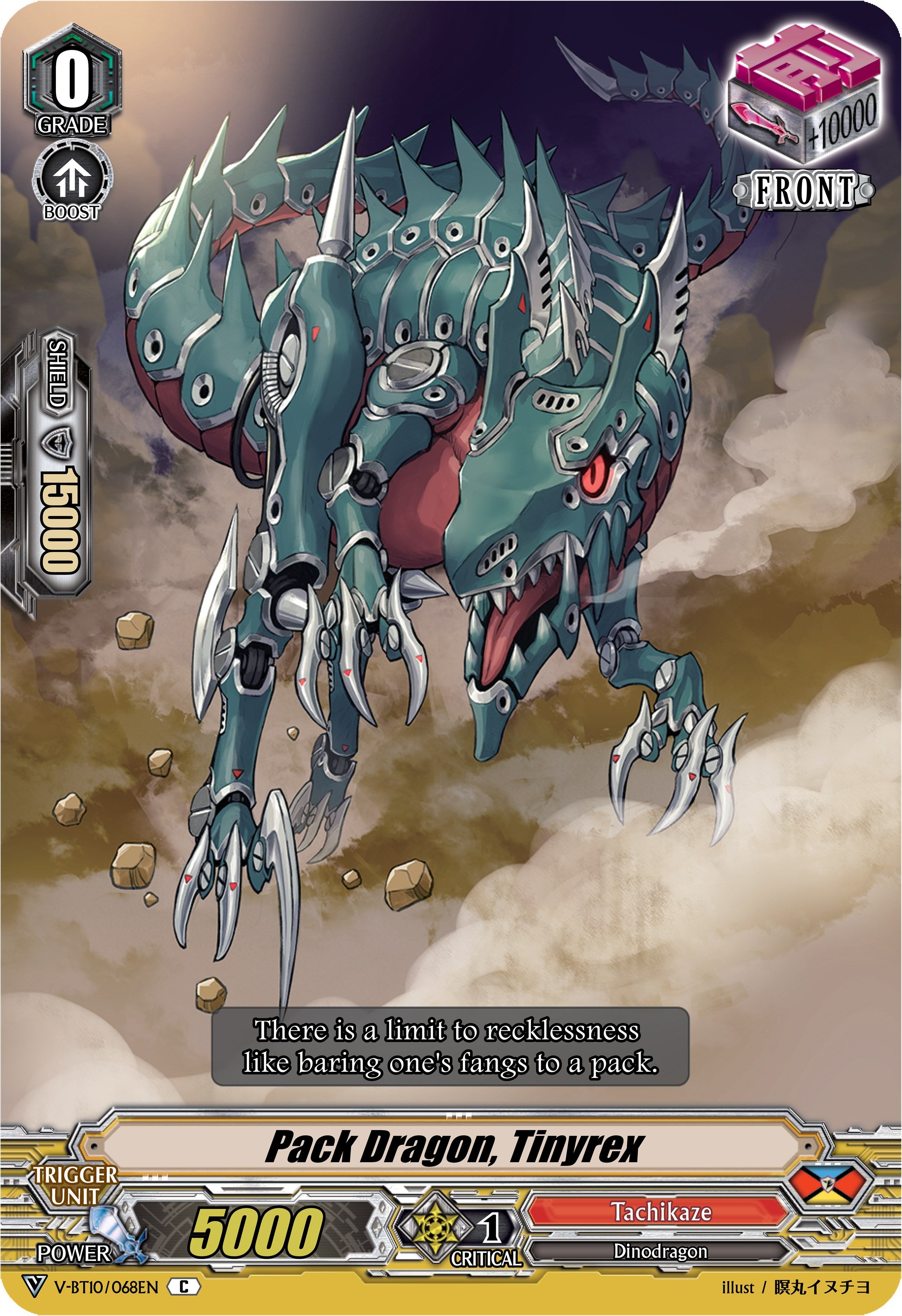 Pack Dragon, Tinyrex (V-BT10/068EN) [Phantom Dragon Aeon] | Total Play