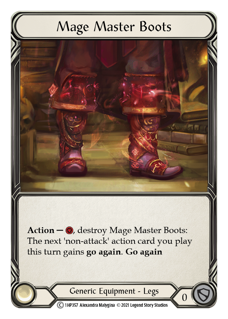 Mage Master Boots [1HP357] (History Pack 1) | Total Play