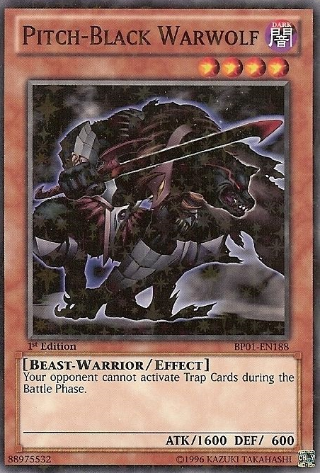 Pitch-Black Warwolf [BP01-EN188] Starfoil Rare | Total Play