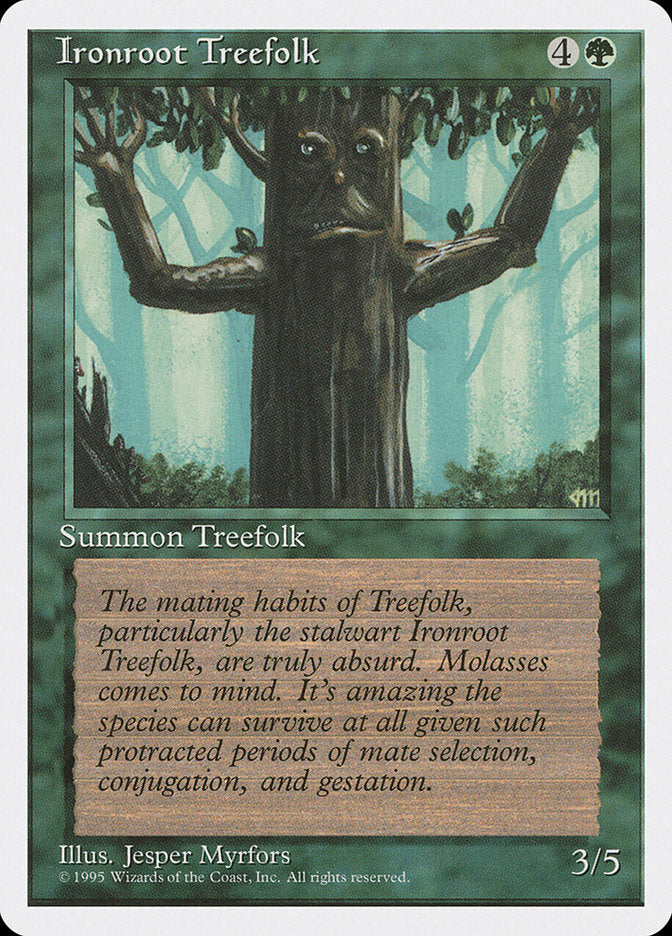 Ironroot Treefolk [Fourth Edition] | Total Play