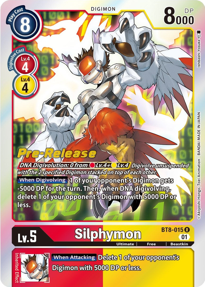 Silphymon [BT8-015] [New Awakening Pre-Release Cards] | Total Play
