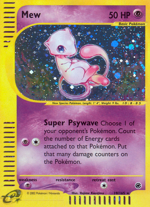 Mew (19/165) [Expedition: Base Set] | Total Play