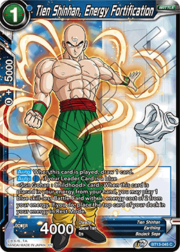 Tien Shinhan, Energy Fortification (Common) (BT13-045) [Supreme Rivalry] | Total Play