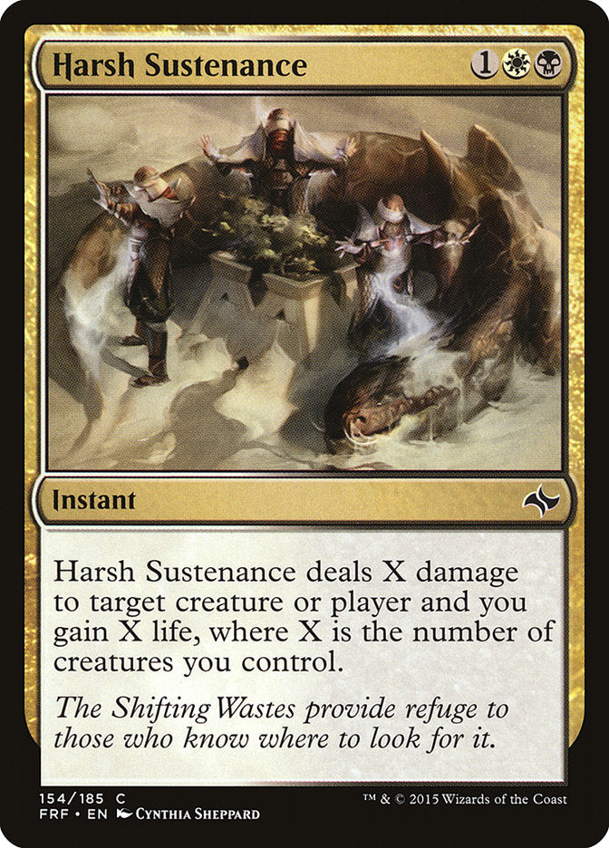 Harsh Sustenance [Fate Reforged] | Total Play