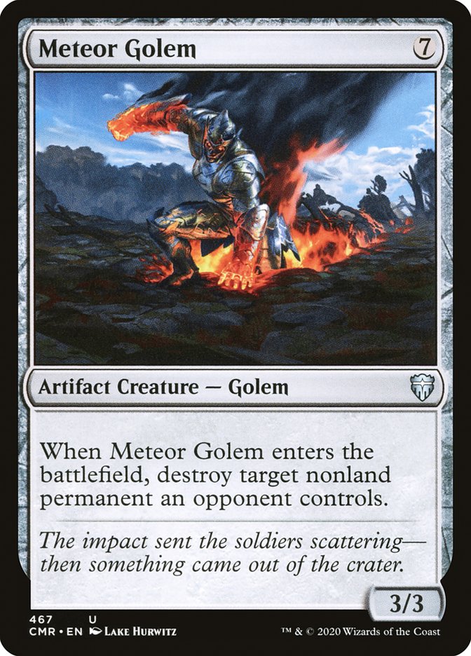 Meteor Golem (467) [Commander Legends] | Total Play