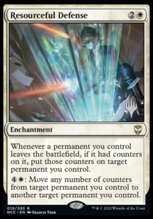 Resourceful Defense (Promo Pack) [Streets of New Capenna Commander Promos] | Total Play