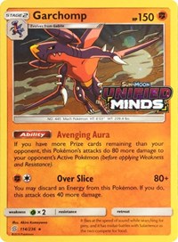 Garchomp (114/236) (Cosmos Holo) [Sun & Moon: Unified Minds] | Total Play