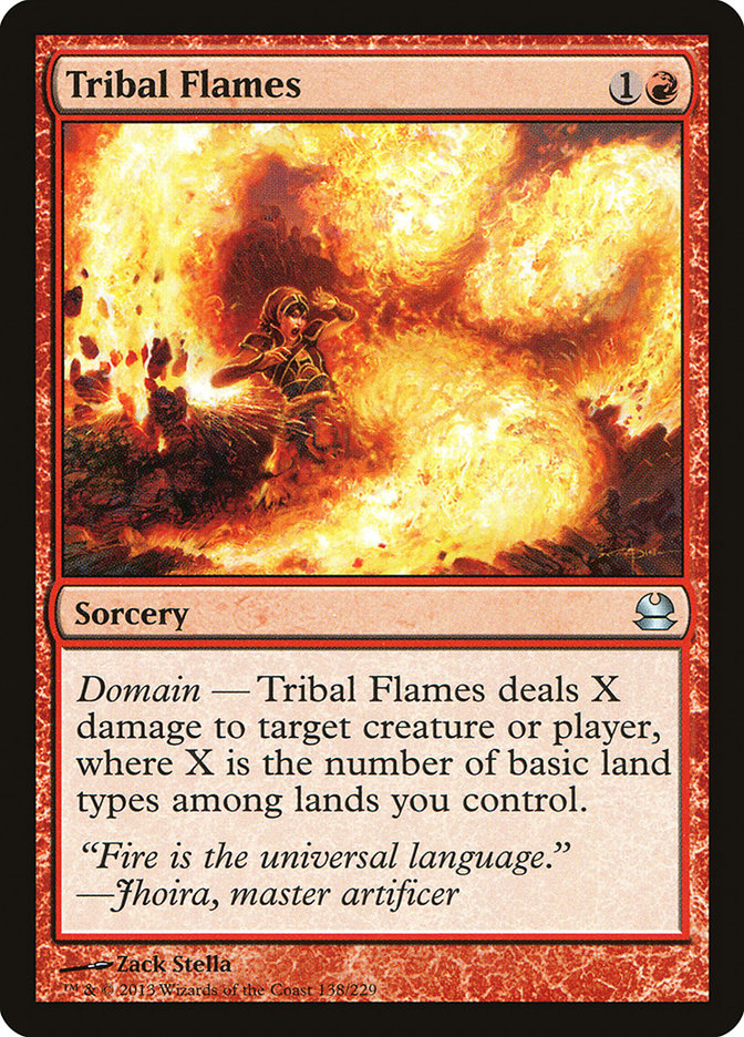 Tribal Flames [Modern Masters] | Total Play