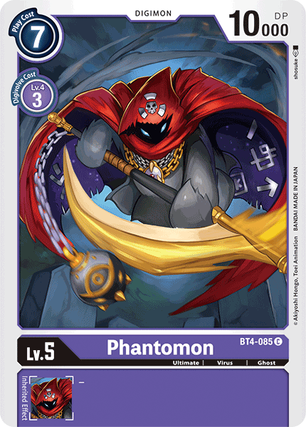 Phantomon [BT4-085] [Great Legend] | Total Play