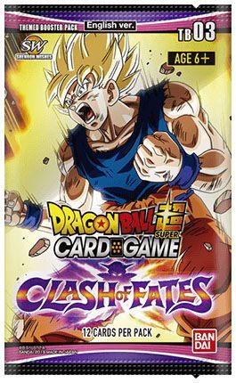 Clash of Fates [DBS-TB02] - Theme Booster Pack | Total Play