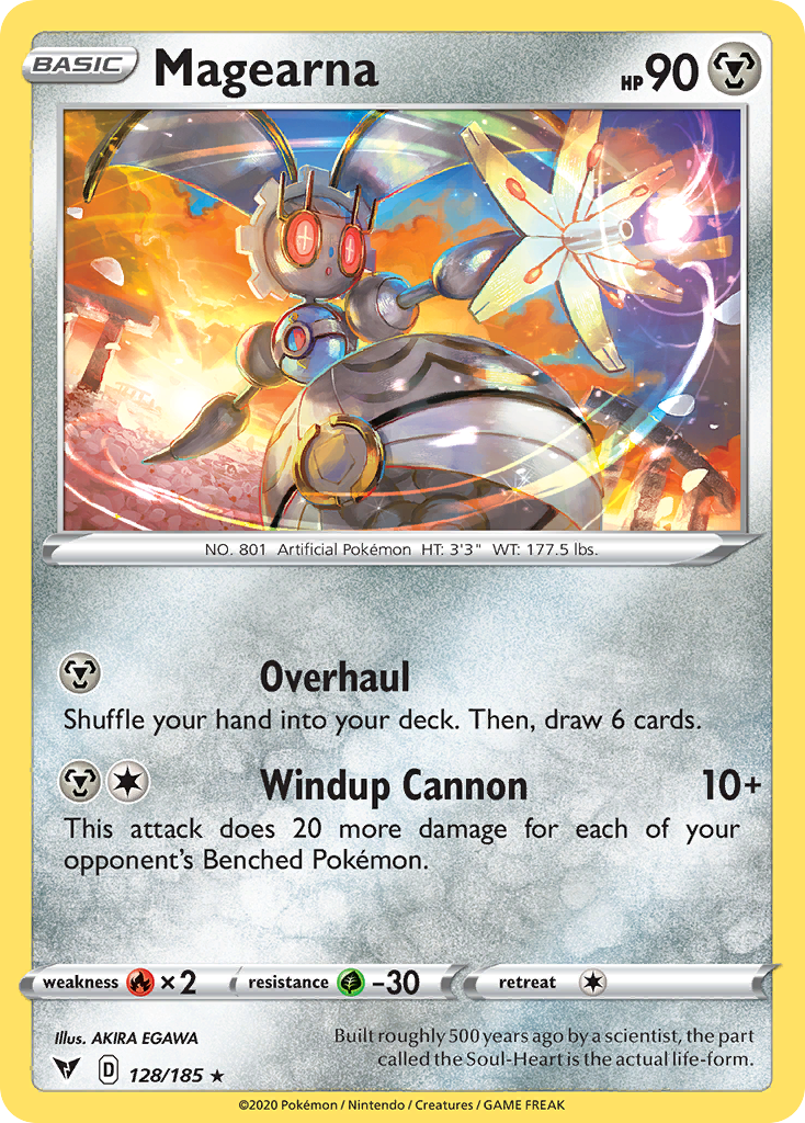 Magearna (128/185) (Theme Deck Exclusive) [Sword & Shield: Vivid Voltage] | Total Play