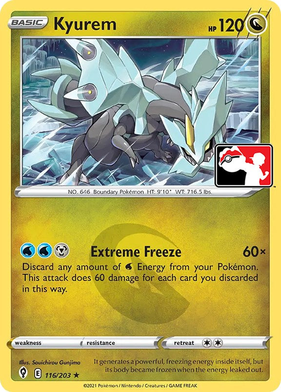 Kyurem (116/203) [Prize Pack Series One] | Total Play