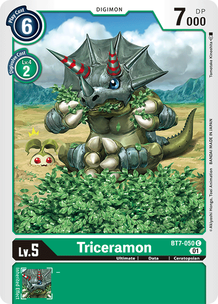 Triceramon [BT7-050] [Next Adventure] | Total Play