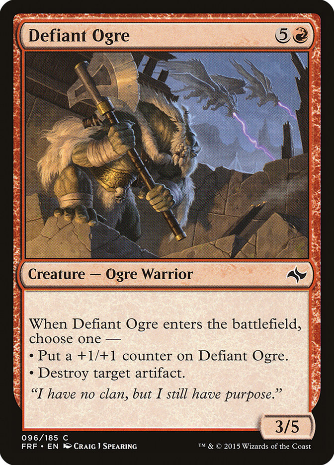 Defiant Ogre [Fate Reforged] | Total Play