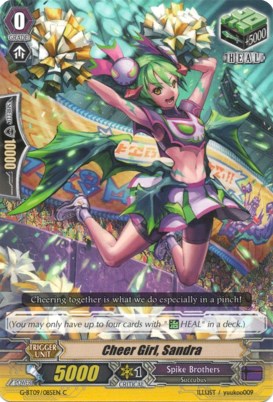 Cheer Girl, Sandra (G-BT09/085EN) [Divine Dragon Caper] | Total Play