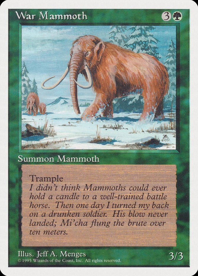 War Mammoth [Rivals Quick Start Set] | Total Play