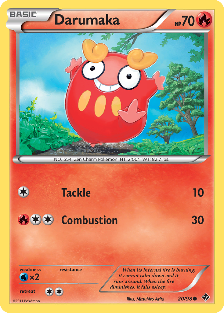 Darumaka (20/98) [Black & White: Emerging Powers] | Total Play