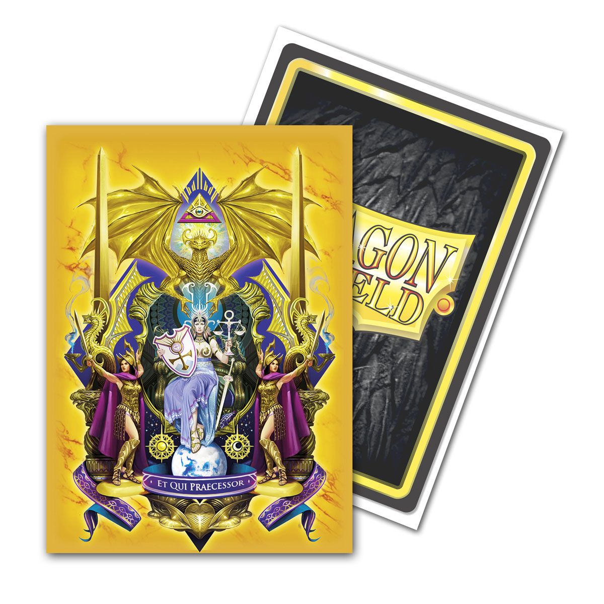 Dragon Shield: Standard 100ct Brushed Art Sleeves - Queen Athromark (Classic) | Total Play