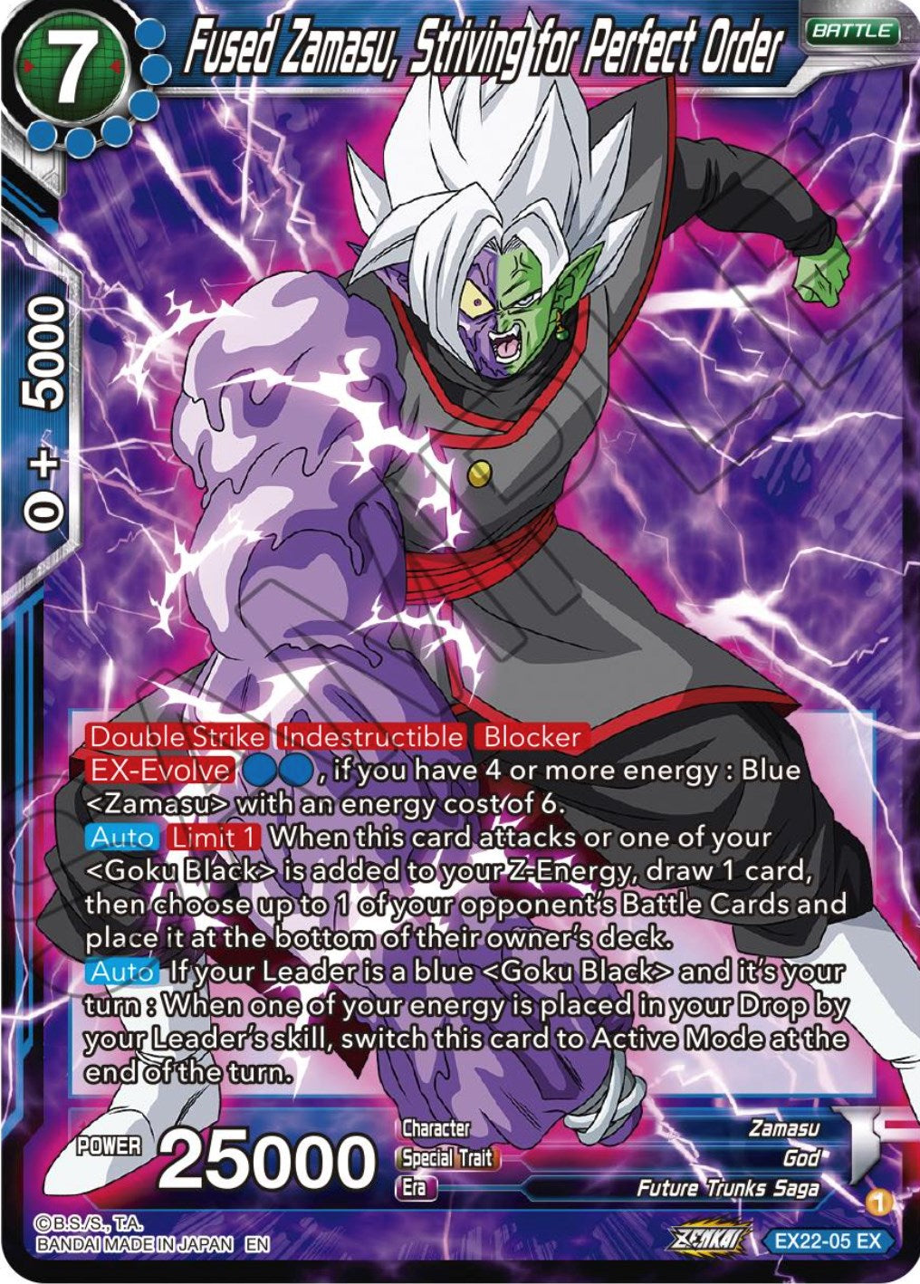 Fused Zamasu, Striving for Perfect Order (EX22-05) [Ultimate Deck 2023] | Total Play