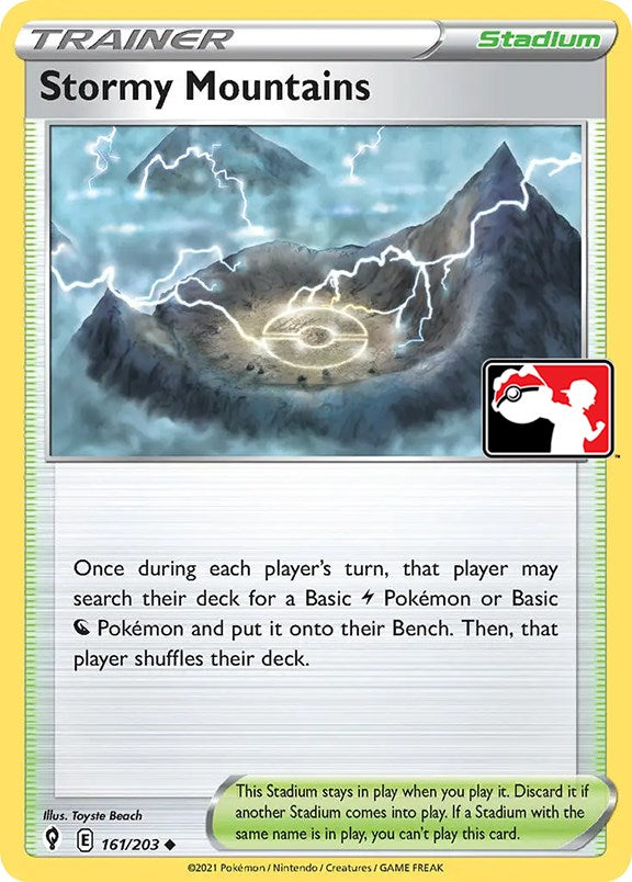 Stormy Mountains (161/203) [Prize Pack Series One] | Total Play
