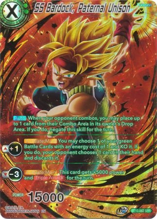 SS Bardock, Paternal Unison (SPR) (BT10-062) [Rise of the Unison Warrior] | Total Play