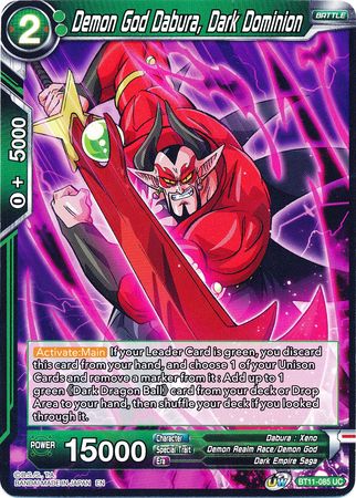 Demon God Dabura, Dark Dominion (BT11-085) [Vermilion Bloodline] | Total Play