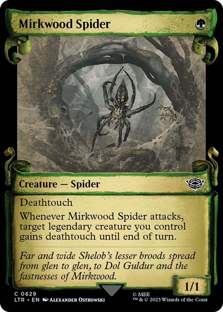 Mirkwood Spider [The Lord of the Rings: Tales of Middle-Earth Showcase Scrolls] | Total Play