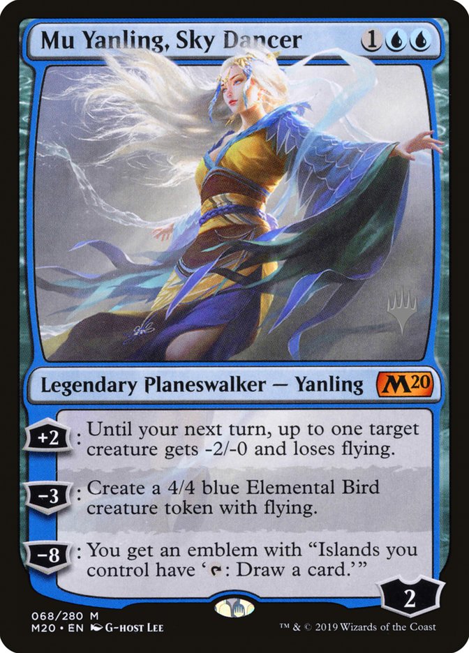 Mu Yanling, Sky Dancer (Promo Pack) [Core Set 2020 Promos] | Total Play