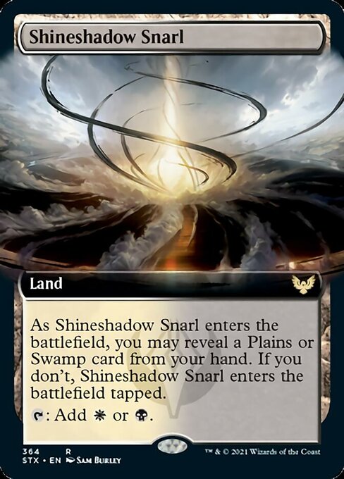 Shineshadow Snarl (Extended Art) [Strixhaven: School of Mages] | Total Play