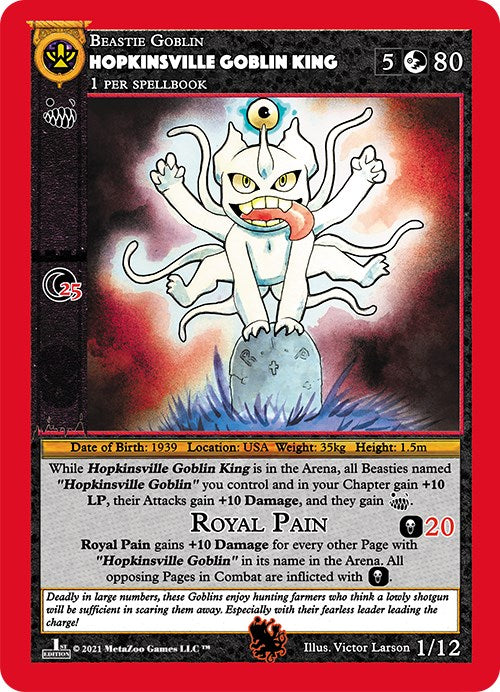 Hopkinsville Goblin King [Hopkinsville Goblin King Starter Deck] | Total Play