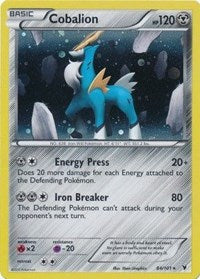 Cobalion (84/101) (Cosmos Holo) (Blister Exclusive) [Black & White: Noble Victories] | Total Play