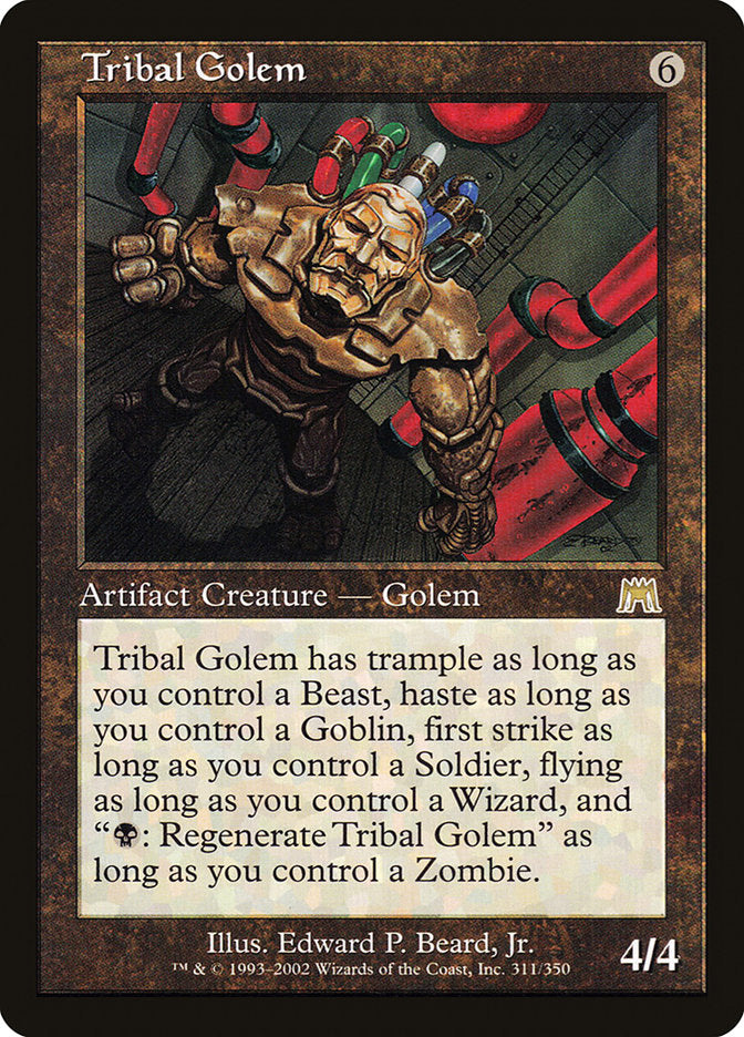 Tribal Golem [Onslaught] | Total Play