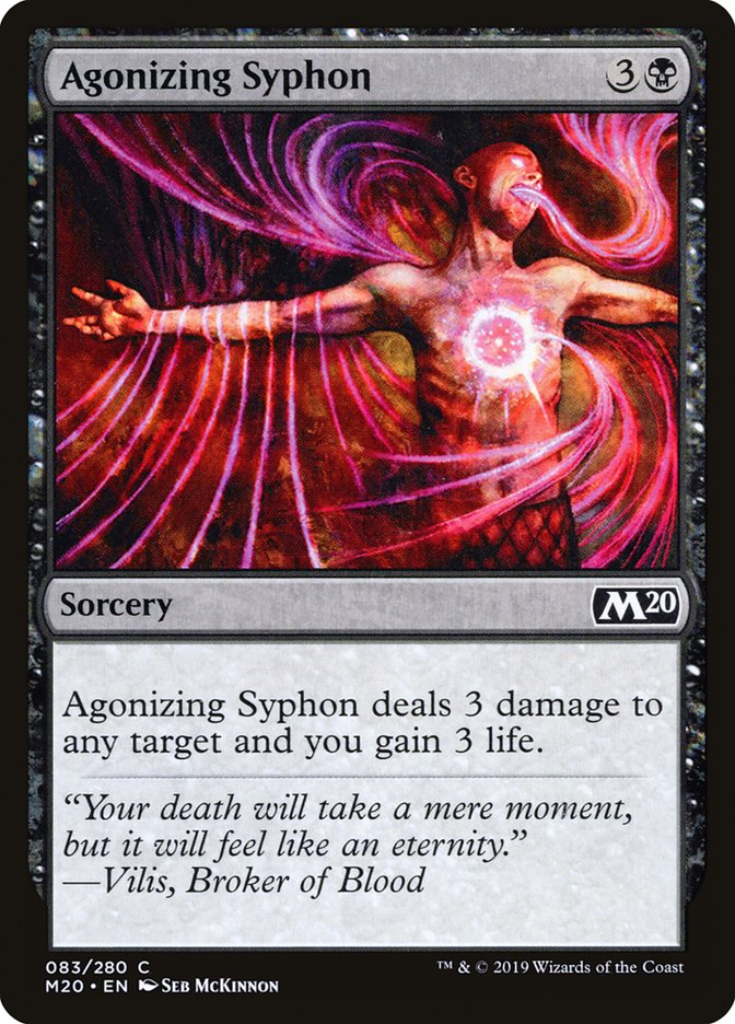 Agonizing Syphon [Core Set 2020] | Total Play