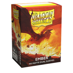 Dragon Shield: Standard 100ct Sleeves - Ember (Dual Matte) | Total Play