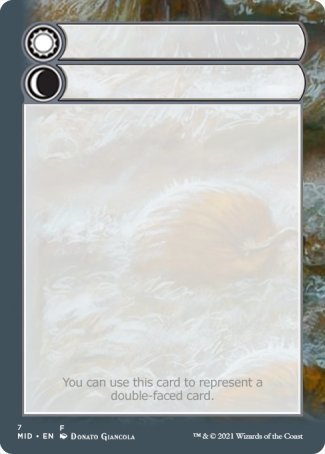 Helper Card (7/9) [Innistrad: Midnight Hunt Tokens] | Total Play