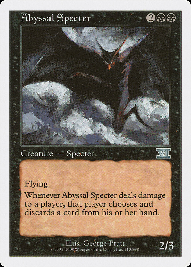 Abyssal Specter [Classic Sixth Edition] | Total Play