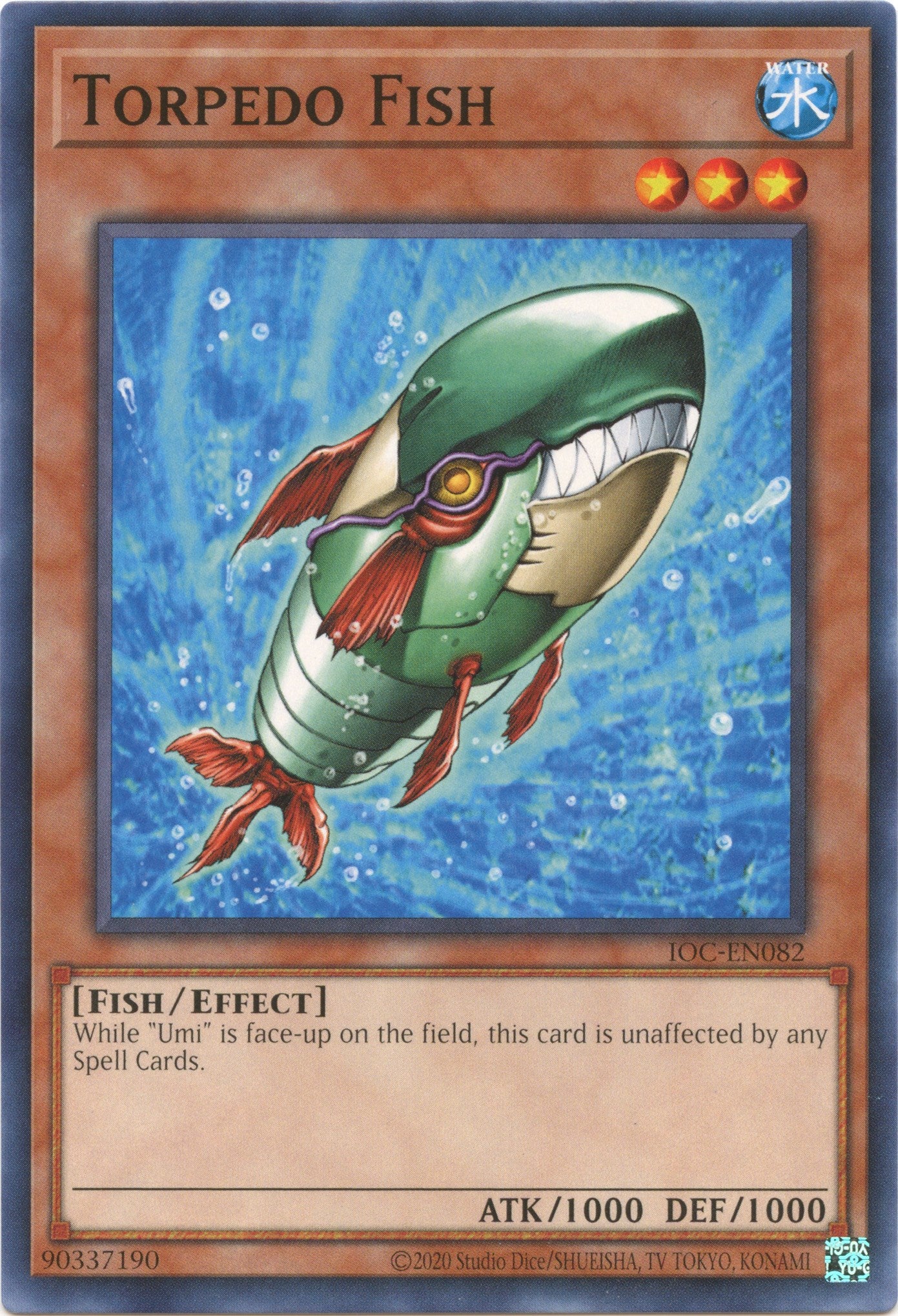 Torpedo Fish (25th Anniversary) [IOC-EN082] Common | Total Play