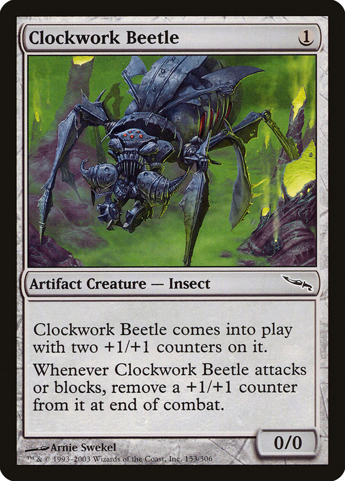Clockwork Beetle [Mirrodin] | Total Play