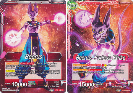 Beerus // Beerus, Furious Strike (BT8-002) [Malicious Machinations] | Total Play