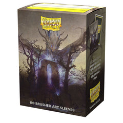 Dragon Shield: Standard 100ct Brushed Art Sleeves - Abbey in the Oak Wood | Total Play