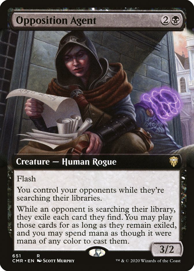 Opposition Agent (Extended Art) [Commander Legends] | Total Play