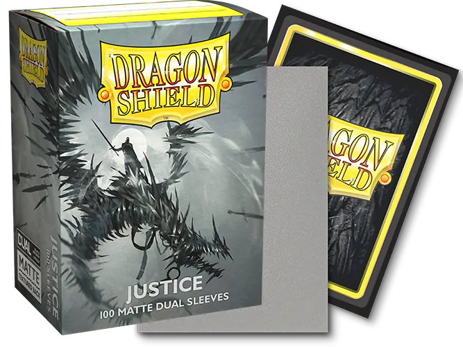 Dragon Shield: Standard 100ct Art Sleeves - Justice (Dual Matte) | Total Play