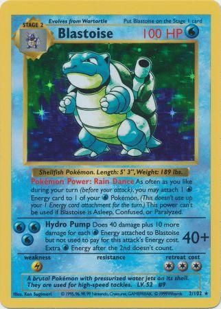 Blastoise (2/102) [Base Set Shadowless Unlimited] | Total Play