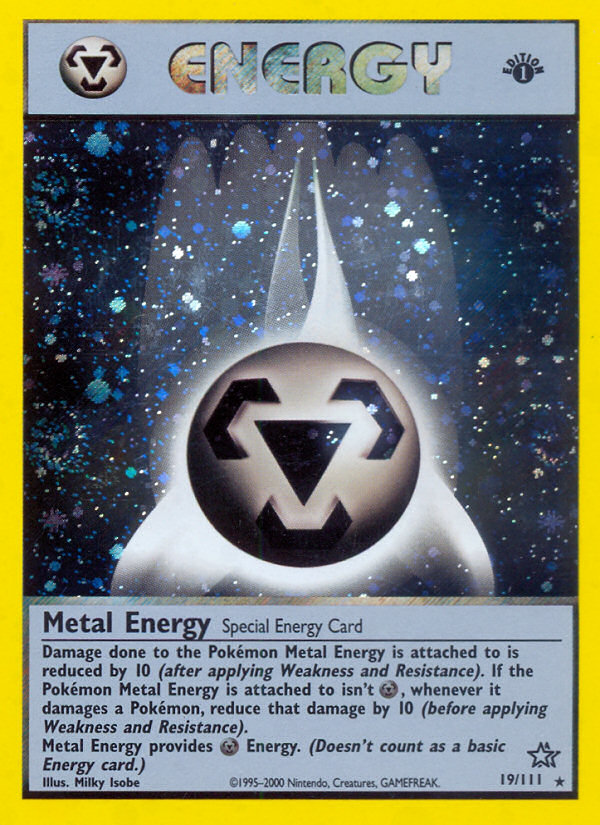 Metal Energy (19/111) [Neo Genesis 1st Edition] | Total Play