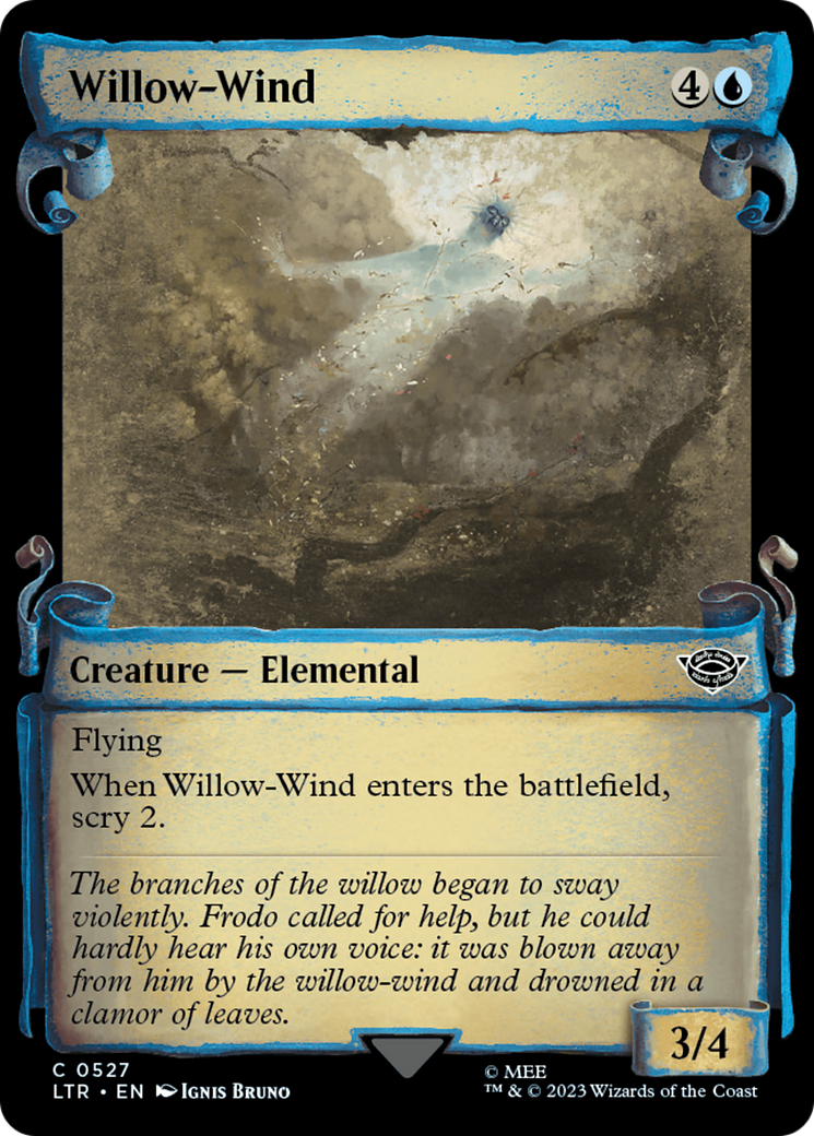 Willow-Wind [The Lord of the Rings: Tales of Middle-Earth Showcase Scrolls] | Total Play