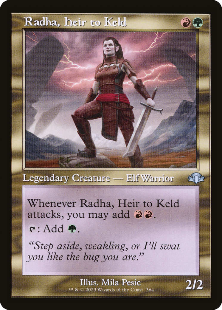 Radha, Heir to Keld (Retro) [Dominaria Remastered] | Total Play