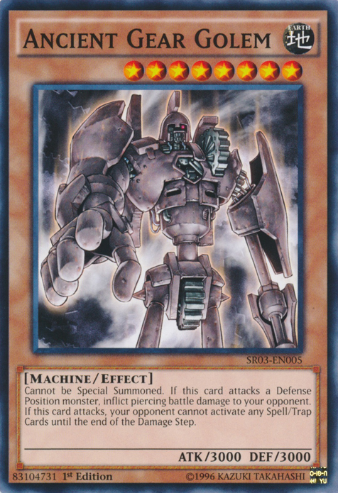 Ancient Gear Golem [SR03-EN005] Common | Total Play