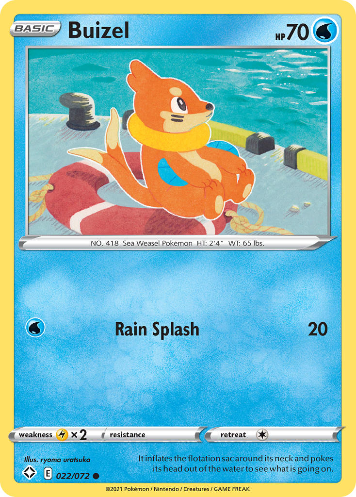 Buizel (022/072) [Sword & Shield: Shining Fates] | Total Play