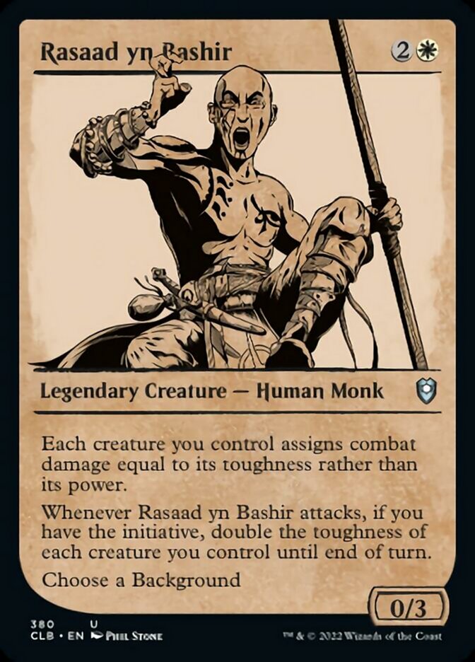 Rasaad yn Bashir (Showcase) [Commander Legends: Battle for Baldur's Gate] | Total Play