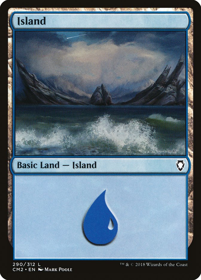 Island (290) [Commander Anthology Volume II] | Total Play